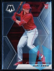 2021 Panini Mosaic Alec Bohm #220 ROOKIE Philadelphia Phillies